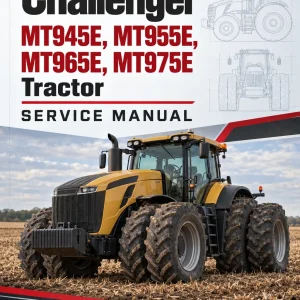 Challenger MT945E, MT955E, MT965E, MT975E Tractor Service Manual Challenger MT945E, MT955E, MT965E, MT975E Tractor Service Manual