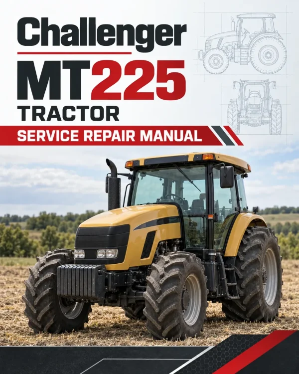 Challenger MT225 Tractor Service Manual Challenger MT225 Tractor Service Manual