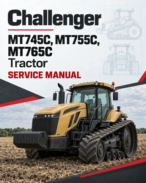 Challenger MT745C, MT755C, MT765C Tractor Service Manual