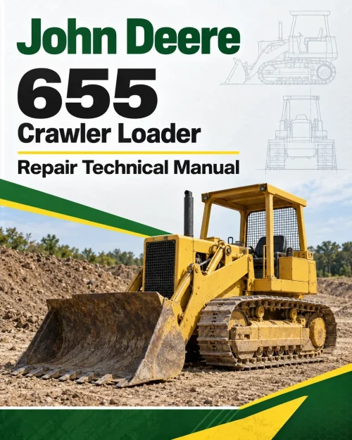 John Deere 655 Crawler Loader Repair Technical Manual (TM1250) John Deere 655 Crawler Loader Repair Technical Manual (TM1250)