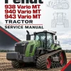 Fendt 938 Vario MT, 940 Vario MT, 943 Vario MT Tractor Service Manual