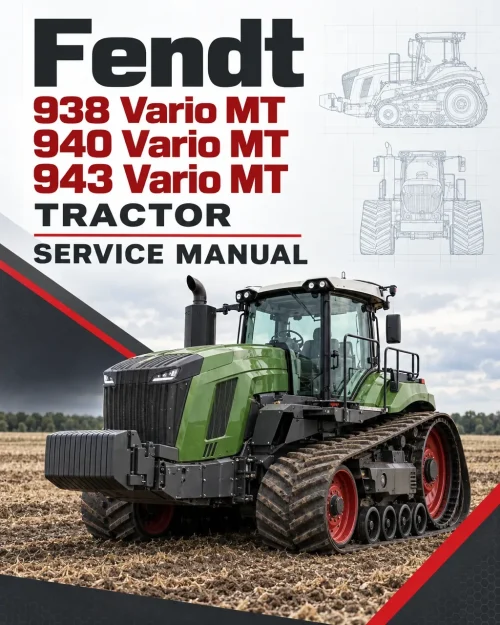 Fendt 938 Vario MT, 940 Vario MT, 943 Vario MT Tractor Service Manual Fendt 938 Vario MT, 940 Vario MT, 943 Vario MT Tractor Service Manual