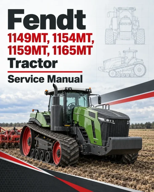 Fendt 1149MT, 1154MT, 1159MT, 1165MT Tractor Service Manual