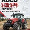 AGCO GT45, GT55, GT65, GT75 Tractor Workshop Service Manual