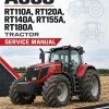 AGCO RT110A, RT120A, RT140A, RT155A, RT180A Tractor Service Manual AGCO RT110A, RT120A, RT140A, RT155A, RT180A Tractor Service Manual