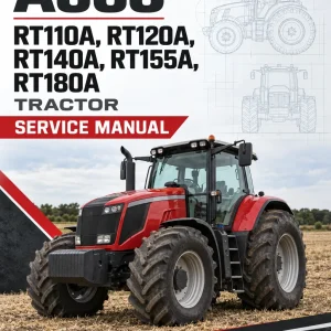 AGCO RT110A, RT120A, RT140A, RT155A, RT180A Tractor Service Manual