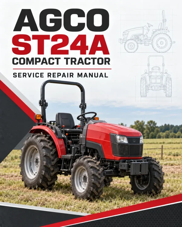 AGCO ST24A Compact Tractor Service Manual