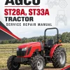 AGCO ST28A, ST33A Tractor Service Manual AGCO ST28A, ST33A Tractor Service Manual