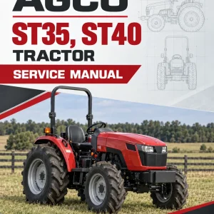 AGCO ST35, ST40 Tractor Service Manual