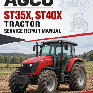 AGCO ST35X, ST40X Tractor Service Manual AGCO ST35X, ST40X Tractor Service Manual