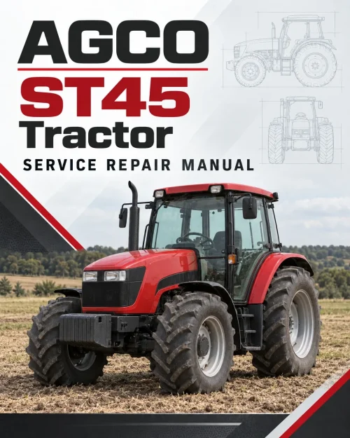 AGCO ST45 Tractor Service Manual
