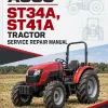 AGCO ST34A, ST41A Tractor Service Manual