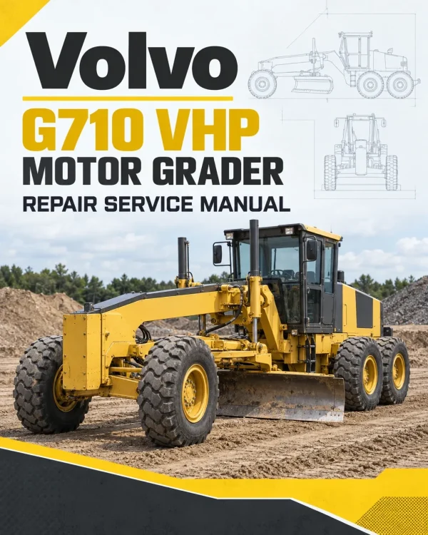 Volvo G710 VHP Motor Grader Repair Service Manual Volvo G710 VHP Motor Grader Repair Service Manual