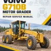 Volvo G710B Motor Grader Repair Service Manual Volvo G710B Motor Grader Repair Service Manual