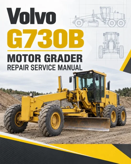 Volvo G730B Motor Grader Repair Service Manual Volvo G730B Motor Grader Repair Service Manual