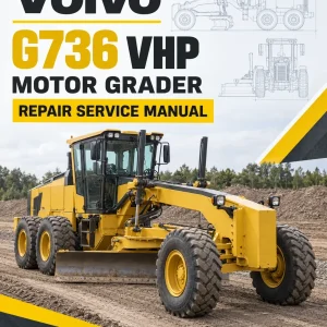 Volvo G736 VHP Motor Grader Repair Service Manual Volvo G736 VHP Motor Grader Repair Service Manual