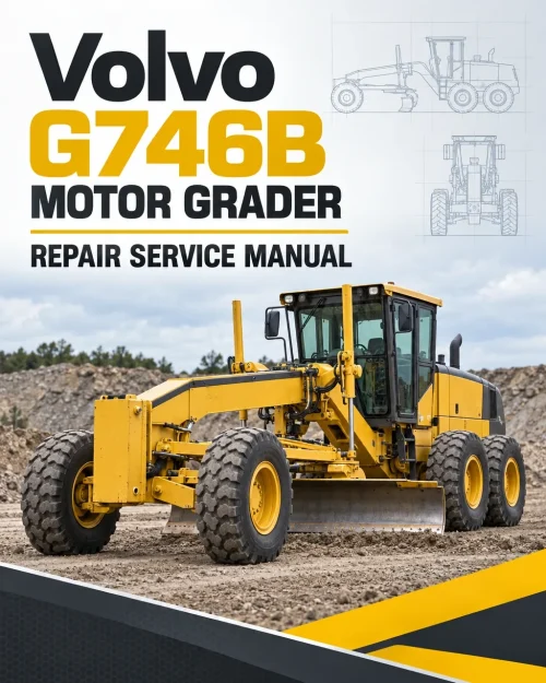 Volvo G746B Motor Grader Repair Service Manual