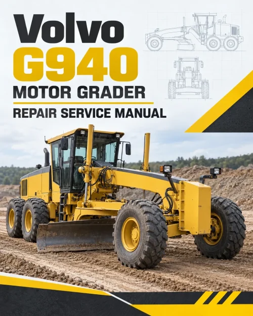 Volvo G940 Motor Grader Repair Service Manual Volvo G940 Motor Grader Repair Service Manual