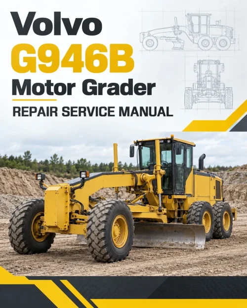 Volvo G946B Motor Grader Repair Service Manual