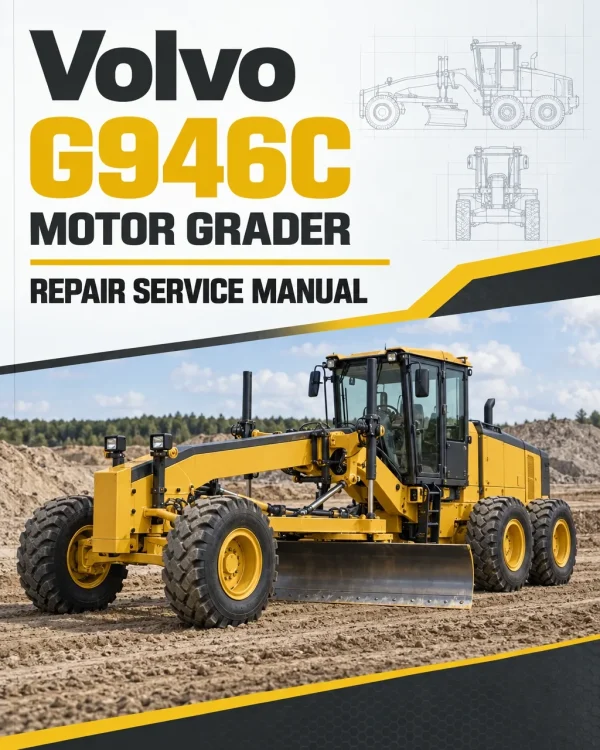Volvo G946C Motor Grader Repair Service Manual Volvo G946C Motor Grader Repair Service Manual