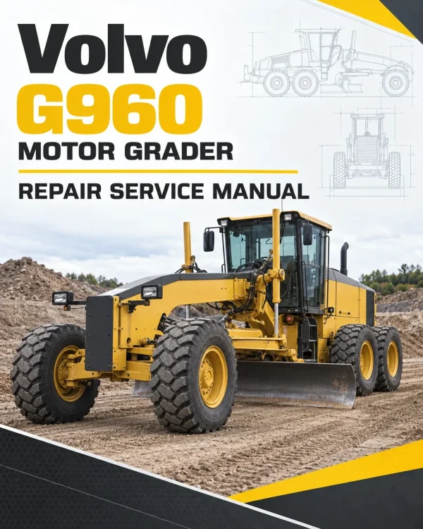 Volvo G960 Motor Grader Repair Service Manual Volvo G960 Motor Grader Repair Service Manual