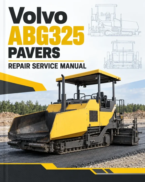 Volvo ABG325 Pavers Repair Service Manual Volvo ABG325 Pavers Repair Service Manual
