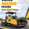 Volvo ABG2820 Pavers Repair Service Manual