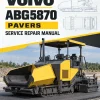 Volvo ABG5870 Pavers Repair Service Manual Volvo ABG5870 Pavers Repair Service Manual