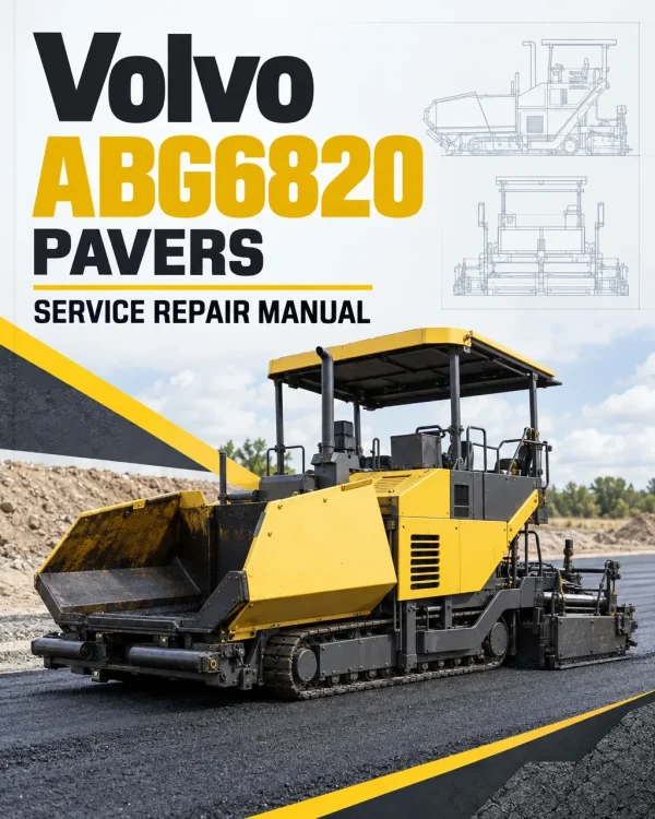 Volvo ABG6820 Pavers Repair Service Manual Volvo ABG6820 Pavers Repair Service Manual
