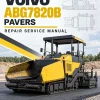 Volvo ABG7820B Pavers Repair Service Manual