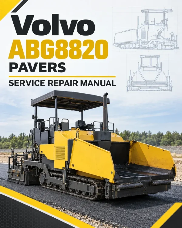 Volvo ABG8820 Pavers Repair Service Manual Volvo ABG8820 Pavers Repair Service Manual