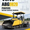 Volvo ABG9820 Pavers Repair Service Manual Volvo ABG9820 Pavers Repair Service Manual