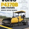 Volvo P4370B ABG Pavers Repair Service Manual