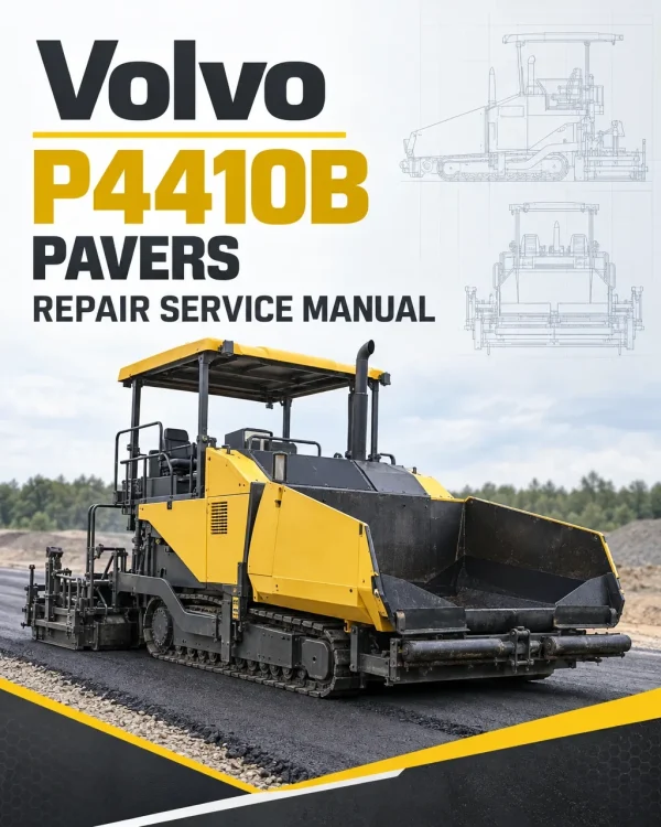 Volvo P4410B Pavers Repair Service Manual Volvo P4410B Pavers Repair Service Manual
