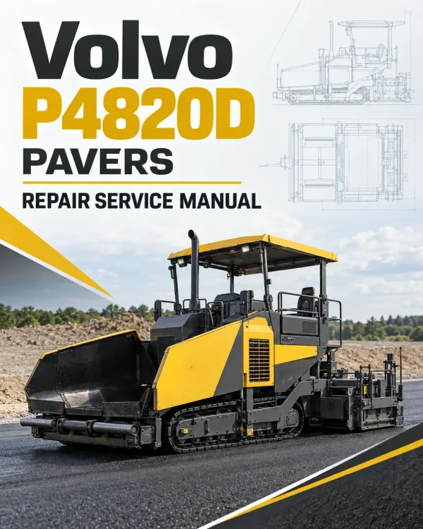 Volvo P4820D Pavers Repair Service Manual Volvo P4820D Pavers Repair Service Manual