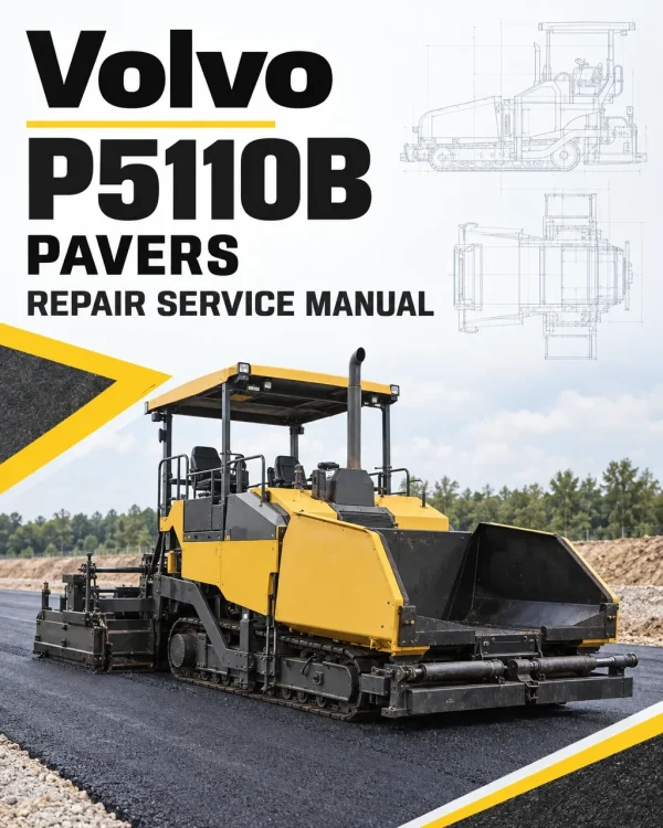 Volvo P5110B Pavers Repair Service Manual Volvo P5110B Pavers Repair Service Manual
