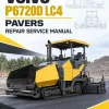 Volvo P6720D LC4 Pavers Repair Service Manual Volvo P6720D LC4 Pavers Repair Service Manual