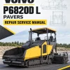 Volvo P6820D L Pavers Repair Service Manual Volvo P6820D L Pavers Repair Service Manual