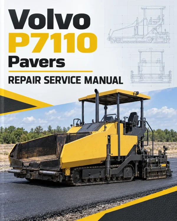 Volvo P7110 Pavers Repair Service Manual Volvo P7110 Pavers Repair Service Manual