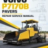 Volvo P7170B Pavers Repair Service Manual