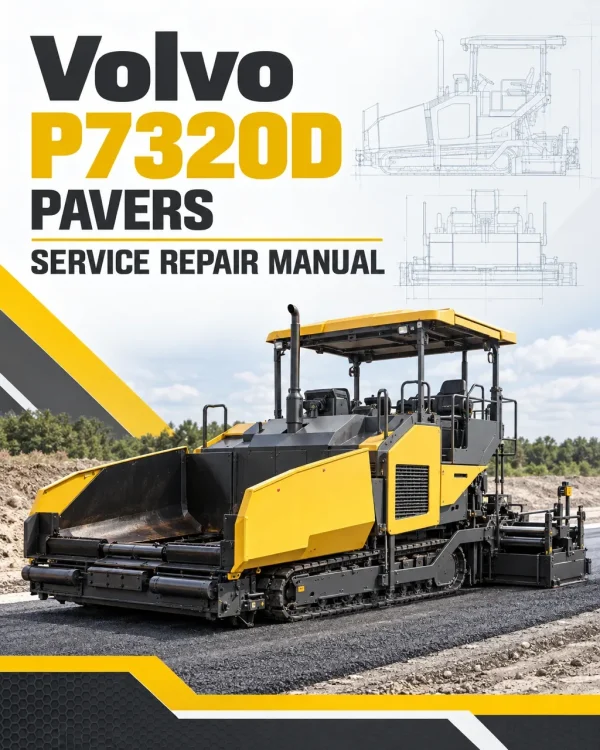 Volvo P7320D Pavers Repair Service Manual Volvo P7320D Pavers Repair Service Manual