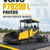 Volvo P7820D L Pavers Repair Service Manual Volvo P7820D L Pavers Repair Service Manual