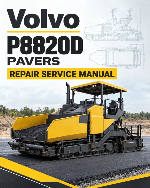 Volvo P8820D Pavers Repair Service Manual Volvo P8820D Pavers Repair Service Manual