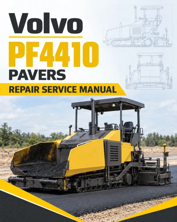 Volvo PF4410 Pavers Repair Service Manual Volvo PF4410 Pavers Repair Service Manual