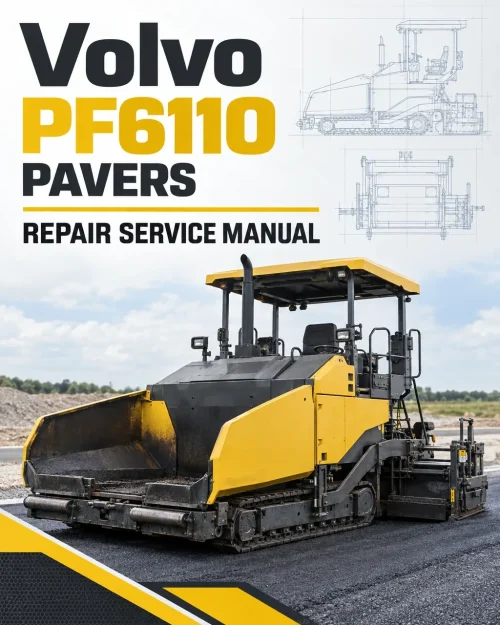 Volvo PF6110 Pavers Repair Service Manual Volvo PF6110 Pavers Repair Service Manual