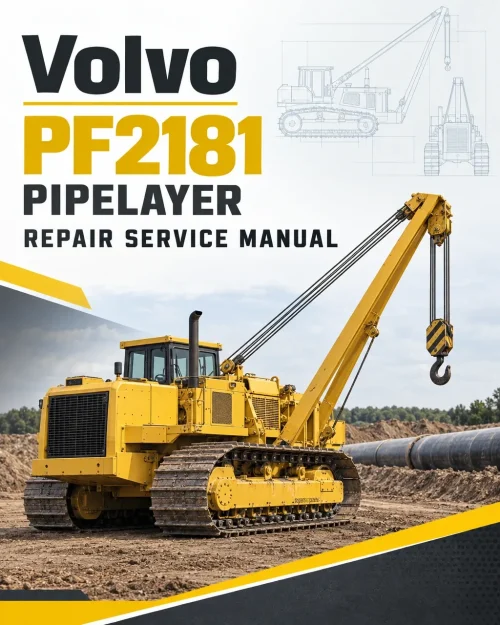 Volvo PF2181 Pipelayer Repair Service Manual