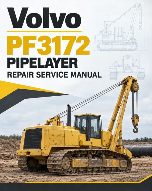 Volvo PF3172 Pipelayer Repair Service Manual Volvo PF3172 Pipelayer Repair Service Manual