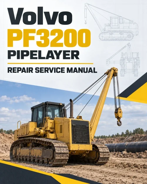 Volvo PF3200 Pipelayer Repair Service Manual Volvo PF3200 Pipelayer Repair Service Manual
