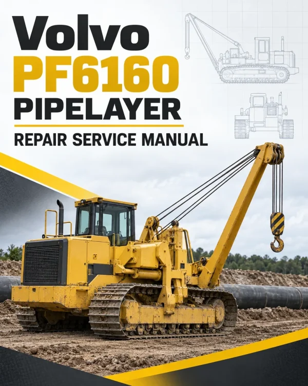 Volvo PF6160 Pipelayer Repair Service Manual Volvo PF6160 Pipelayer Repair Service Manual