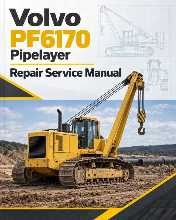 Volvo PF6170 Pipelayer Repair Service Manual Volvo PF6170 Pipelayer Repair Service Manual